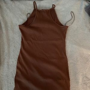 Brown sun dress